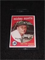 1959 Topps Mickey Mantle New York Yankees