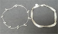 Pair of Sterling Silver Bracelets