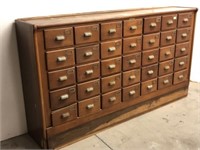35-Drawer Pharmacy Cabinet