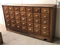 35-Drawer Pharmacy Cabinet
