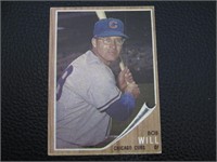 1962 TOPPS #47 BOB WILL CUBS VINTAGE