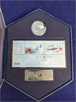 Canadian Forces Snowbirds Stamp & Coin Set