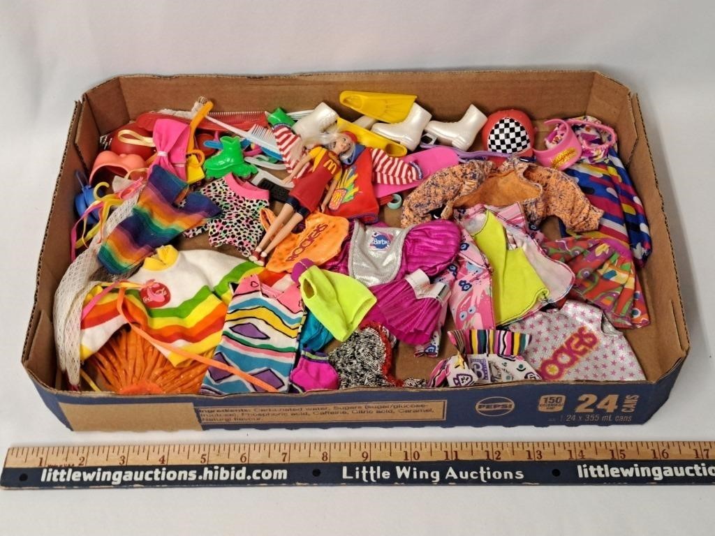 BARBIE Clothes & Accessories Lot-Branded/Vintage