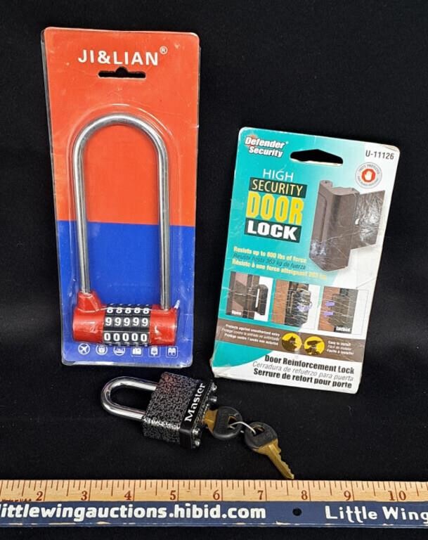 Locks Lot-Master/Combination/Door