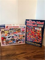Two Jigsaw Puzzles