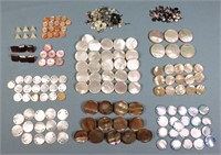 (16) Mother-of-Pearl Button Sets