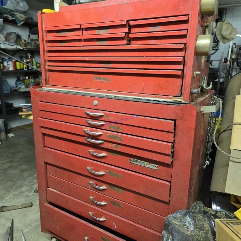 Snap-on and Waterloo Tool Boxes w/ Contents