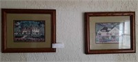 2pc Framed Art