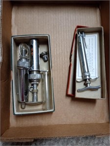 vintage syringes maybe vet