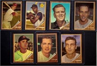 (6) 1962 Topps BB Cards w/ #17 Johnny Callison