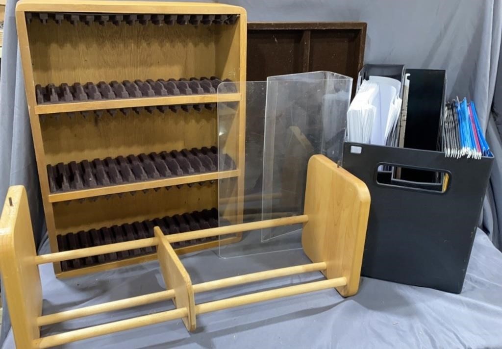 File organizer & Wine Rack