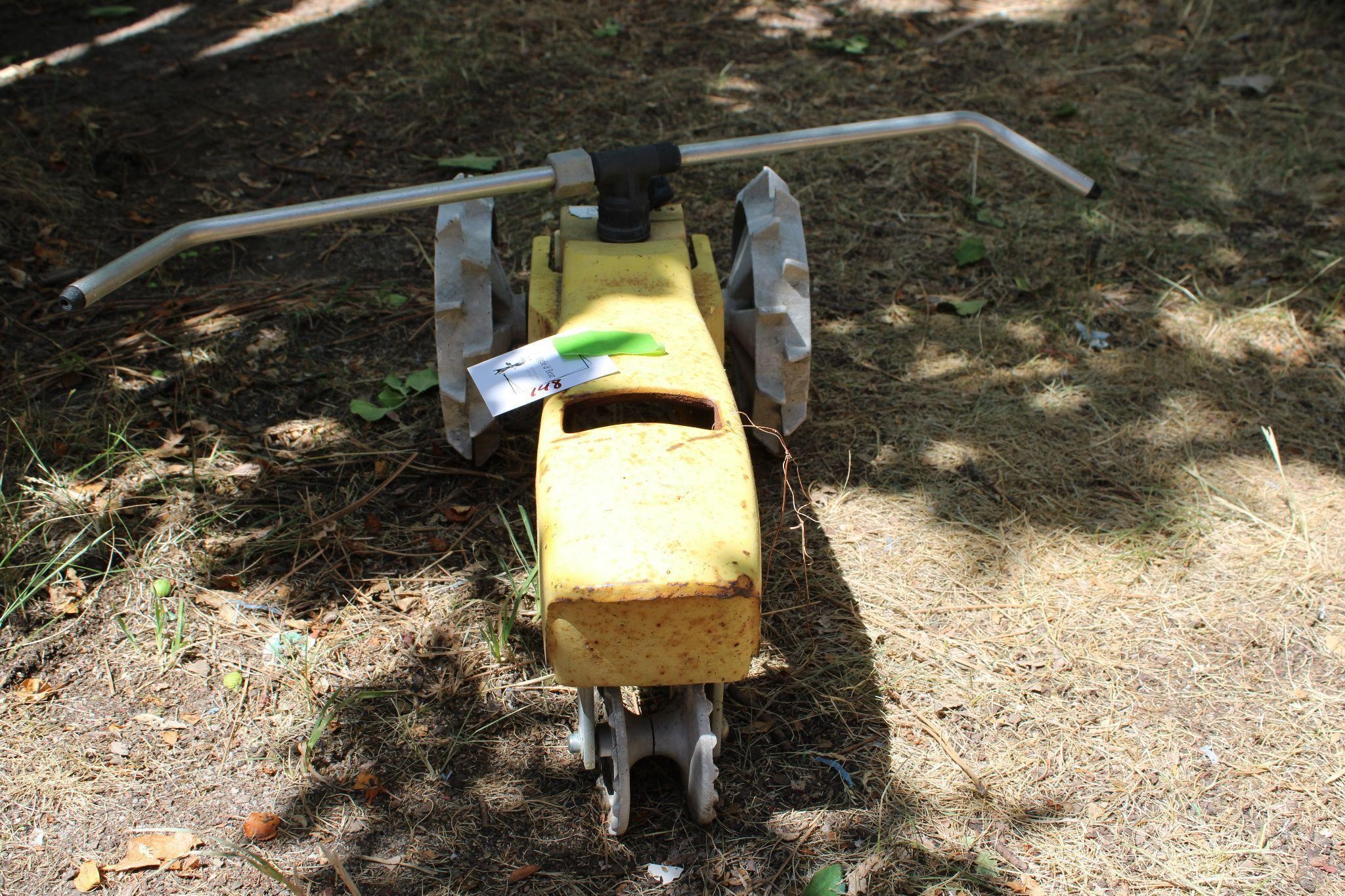 Vintage Tractor Sprinkler