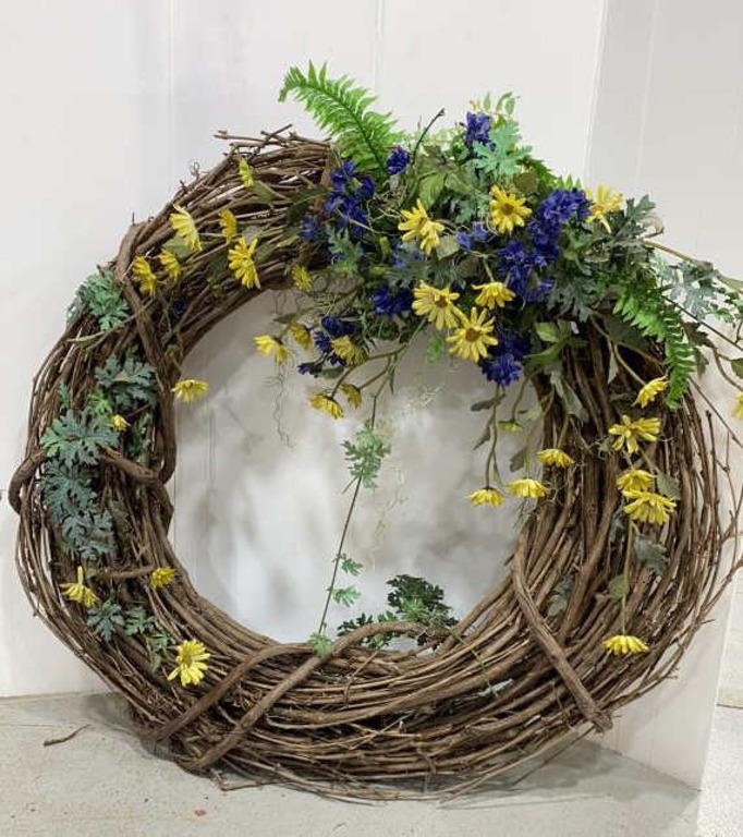 Grape Vine Wreath 40in dia