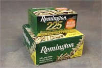 Box of (525) & (225) Remington .22LR 36GR HP Ammo