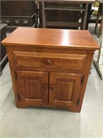 Wood Nightstand