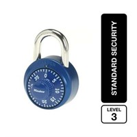 Master Lock 48mm Combo  19mm Shackle- BLUE