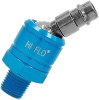 12-929 1/4 Hi Flo Aluminum Swivel Plug