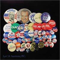 Presidential Campaign Buttons (50+)