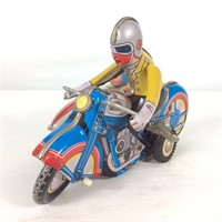 Reproduction Tin Litho Motorcycle