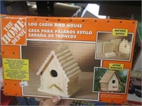 The Home Depot Log Cabin Bird House