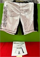 N - 2007-08 SIGNED MMA FIGHT TRUNKS