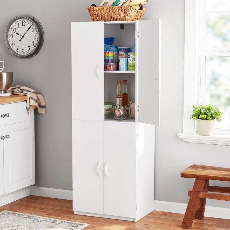 New 4-Door 5-Foot Storage Cabinet