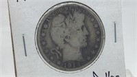 1914S Barber Half Dollar