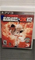 PlayStation 3 Major League Baseball 2K12.