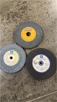 3 - 8" GRINDING WHEELS