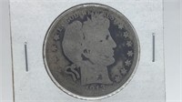 1913D Barber Half Dollar