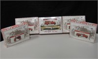 Lot Of 5 Die Cast 1:64 Replica Fire Engines