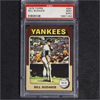 Bill Sudakis 1975 Topps #291 PSA 9 (PD) Baseball C