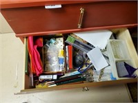Drawer Contents - Paint Brushes & String