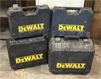 DeWalt tool cases - empties