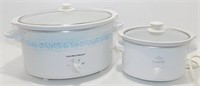 * 2 Crock Pots - Work, 2.5 Quart & 7 Quart