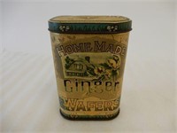 HOMEMADE GINGER WAFERS CAN