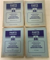 (4) International Parts Catalogs