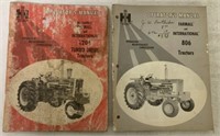(2) International Tractor Operators Manuals