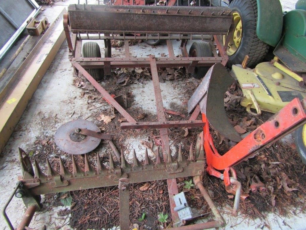 #361 Old Tractors, Equipment, Tools