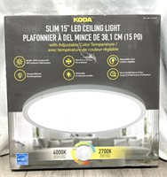 Koda Slim 15” Led Ceiling Light