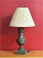 Stately Toleware Table Lamp