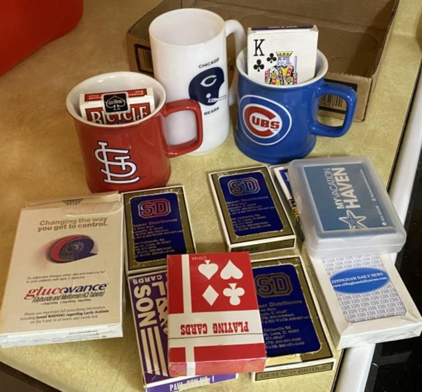 Cubs, Cardinals & Playing Cards