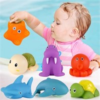 SM4226  VConejo Bath Toys - Ocean Animals