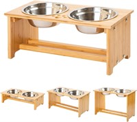 $40 Bamboo Elevated Dog Cat Food