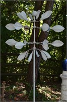 Spinning Leaves Garden Sculpture