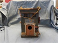 Firehouse bird house