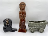 Boot, Native American, Wagon Décor