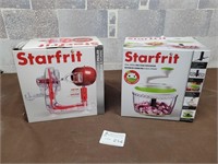 Starfrit apple peeler and food processor