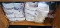 Foam Hinged To Go Boxes & Deli Containers W/ Lids