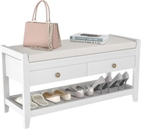 EROAL Shoe Bench with Storage, Entryway Bench